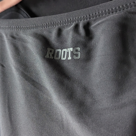 18 • Roots • Black Square Neck One Piece Swimsuit *NWOT* - Picture 5 of 7